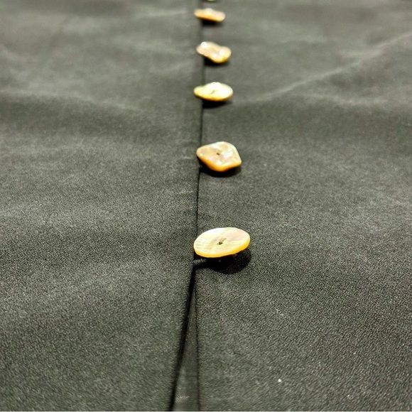 Henri Bendel EUC Vintage Silk Suit, Long Line blazer & Ankle Trousers, size 6/8 - Picture 8 of 13